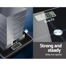 Everfit Electronic Digital Bathroom Scale Weighing Tracker Gym 180KG