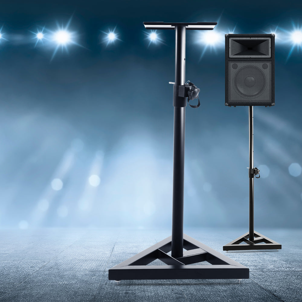 Sound Stand Alpha Speaker Stand 67-120cm Adjustable Height Surround Sound Studio H