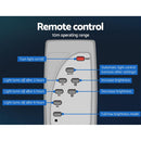 Leier 160 LED Solar Street Light 120W Flood Motion Sensor Remote Outdoor Wall Lamp