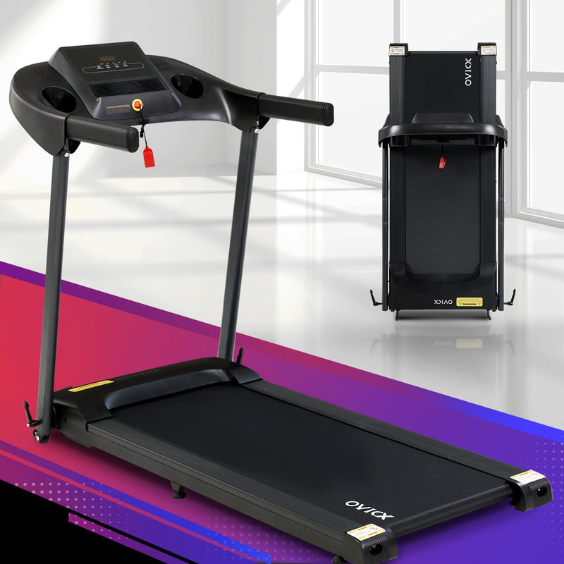 Ovicx Electric Treadmill Home Gym Exercise Machine Fitness Equipment Compact