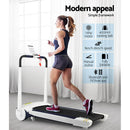 Ovicx Electric Treadmill Q1 Home Gym Exercise Machine Fitness Equipment Compact White