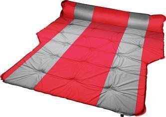 Trailblazer Self-Inflatable Air Mattress With Bolsters and Pillow - RED