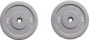 Sardine Sport Olympic Change Plates 50mm Fractional Weight Plates Designed for Olympic Barbells for Strength Training 5kg Grey Set