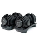 Sardine Sport 48KG Adjustable Dumbbell Set, 1.5KG to 24KG