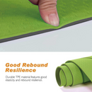 Sardine Sport TPE Yoga Mat, Exercise Workout Mats, Fitness Mat for Home Workout, Home Gym Extra Thick Large Crystal Green & Black 6mm