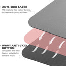 Sardine Sport TPE Yoga Mat, Exercise Workout Mats, Fitness Mat for Home Workout, Home Gym Extra Thick Large Dark Grey & Ash Grey 8mm