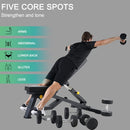 Sardine Sport Heavy Duty Bench Foldable Adjustable Commercial Grade Capacity 450kg (Black)