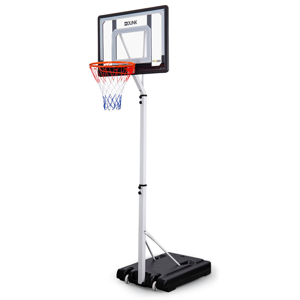 Dr.Dunk Portable Basketball Hoop Stand System Height Adjustable Net Ri