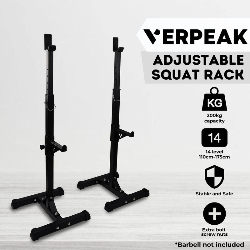 Adjustable Squat Racks (Seperated) - VP-SR-100-PWM