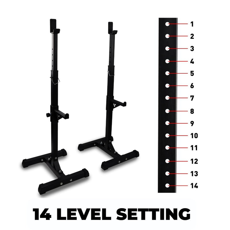 Adjustable Squat Racks (Seperated) - VP-SR-100-PWM
