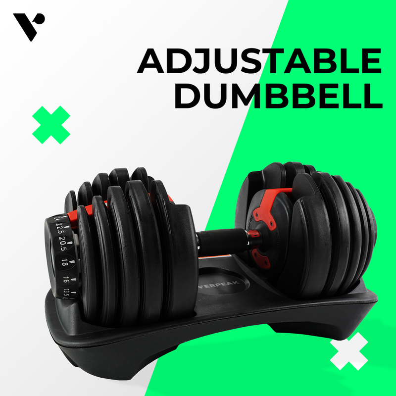 Verpeak Adjustable Dumbbell 24kg VP-DB-101