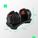 Verpeak Adjustable Dumbbell 24kg