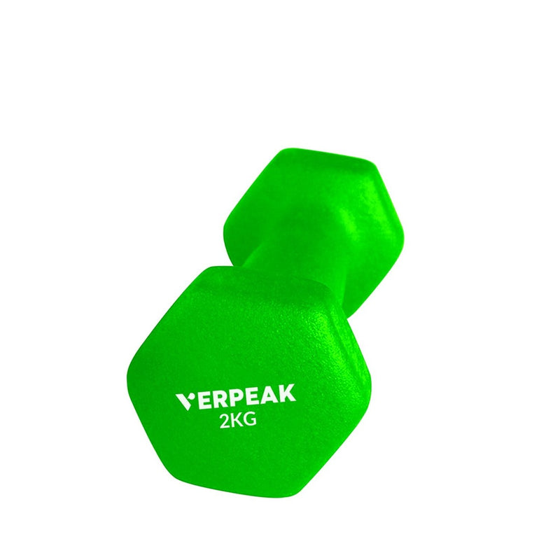 Verpeak Neoprene Dumbbell 2kg x 2 Green VP-DB-135-AC