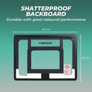 Verpeak Basketball Hoop Stand ( 2.1M - 2.60M ) BLACK