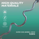 Verpeak Olympic Barbell 120CM Super Curl Bar