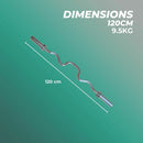 Verpeak Olympic Barbell 120CM Super Curl Bar