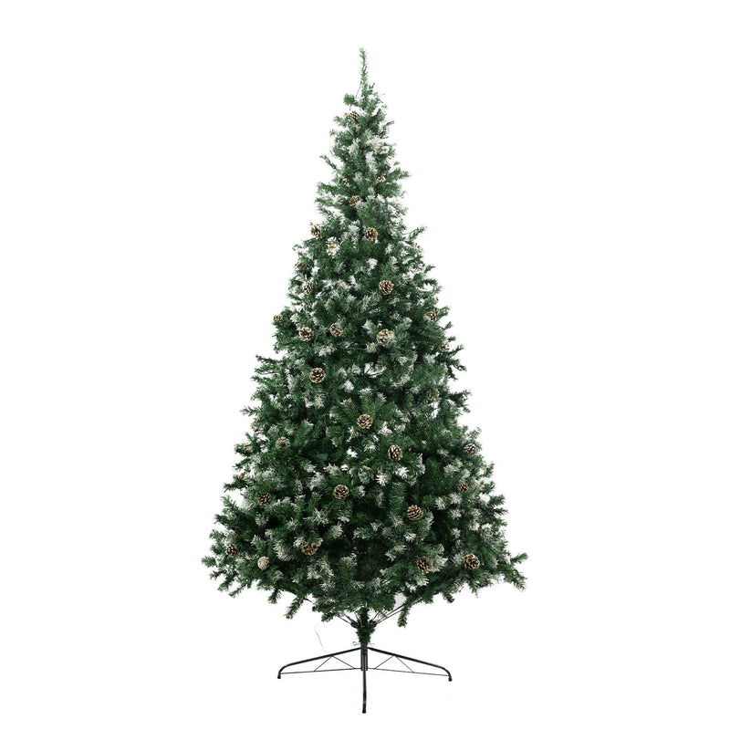 Christabelle 1.5m Pre Lit LED Christmas Tree Decor with Pine Cones Xmas Decorations