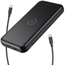 Choetech B650-CC Power Bank 10000mAh with Wireless Power Bank (Black)
