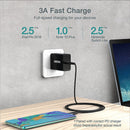 CHOETECH MIX00086 (XCC-1003 x2) 60W USB-C M to M 1.2m Cable 2pcs Combo Pack