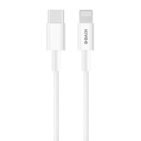 KIVEE CT206 USB-C Male to iPhone MFi Certified Male Charging cable 1m