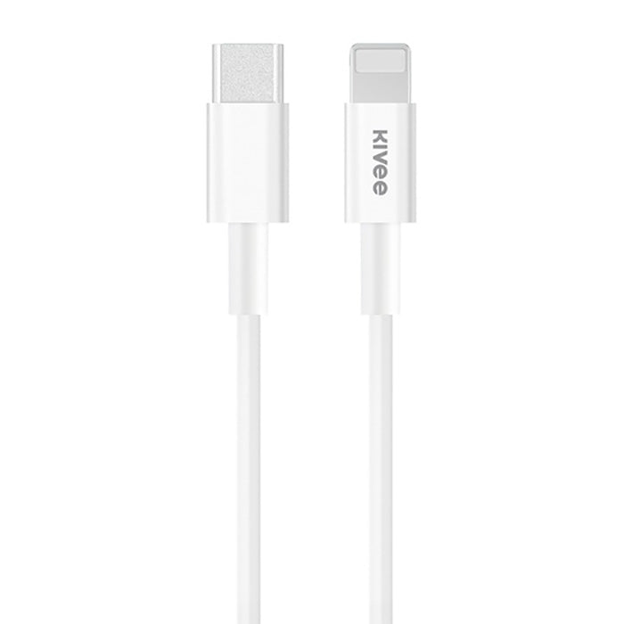 KIVEE CT206 USB-C Male to iPhone MFi Certified Male Charging cable 1m