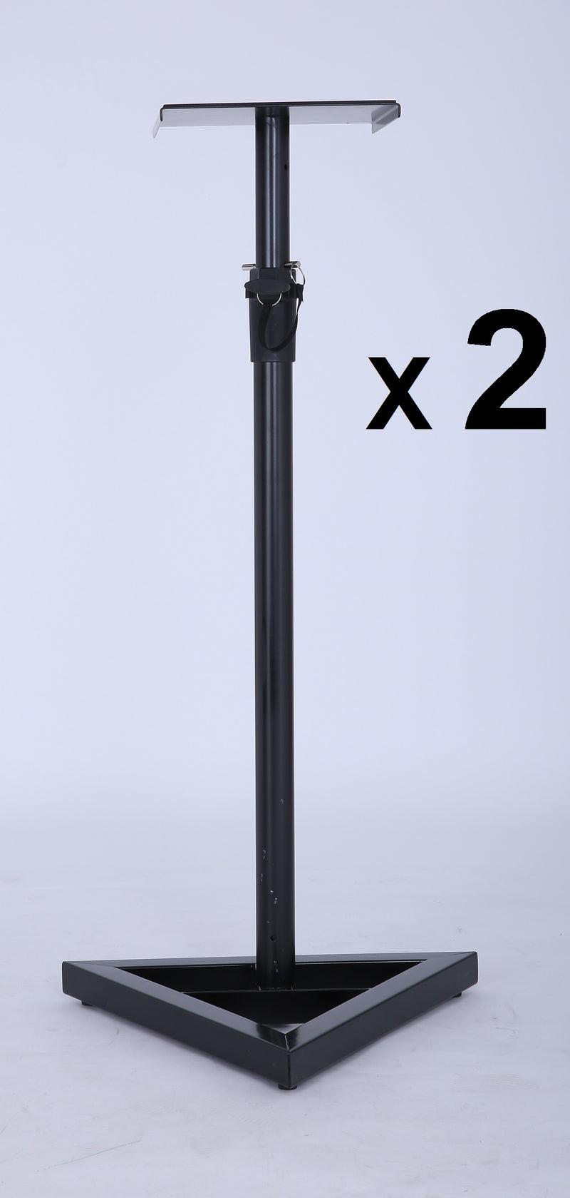 2X PA Studio Monitor Speaker Floor Stand