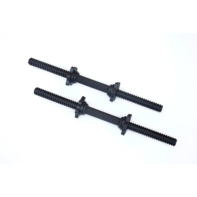 45cm - 1 Pair Dumbbell Bar 25mm Diameter - PVC Coated Dumbell Handle