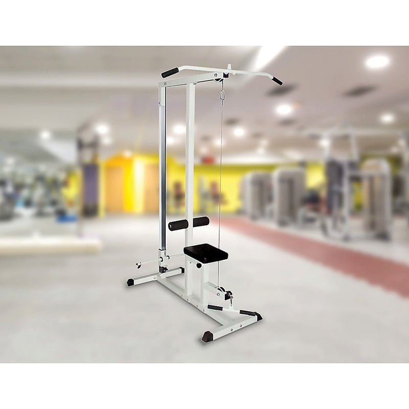 Home Fitness Multi Gym Lat Pull Down Workout Machine Bench Exercise