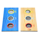 2-in-1 Three-Hole Bags and Washer Toss Combo Cornhole Portable Outdoor Games