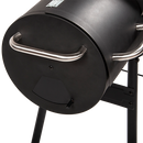 BBQ Smoker Charcoal Grill Roaster Portable Outdoor Camping Barbecue 2in1