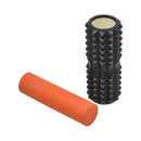 2 IN 1 Physio EVA PVC Foam Yoga Roller Gym Back Training Exercise Massage