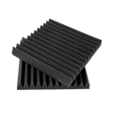 40pcs Studio Acoustic Foam Sound Absorbtion Proofing Panels Tiles Wedge 30X30CM
