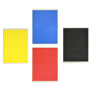 Martial Arts Supply Rebreakable Board Taekwondo, MMA, Karate-Set: Yellow, Blue, Red & Black