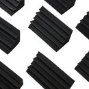 20pcs Studio Acoustic Foam Corner Bass Trap Sound Absorption Treatment Proofing