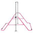 Kids Gymnastics Bars Training Horizontal Bar Monkey Kip Bar Pink