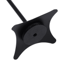 2pcs Speaker Stands Stand Rear Surround Sound Satellite Speakers Adjustable