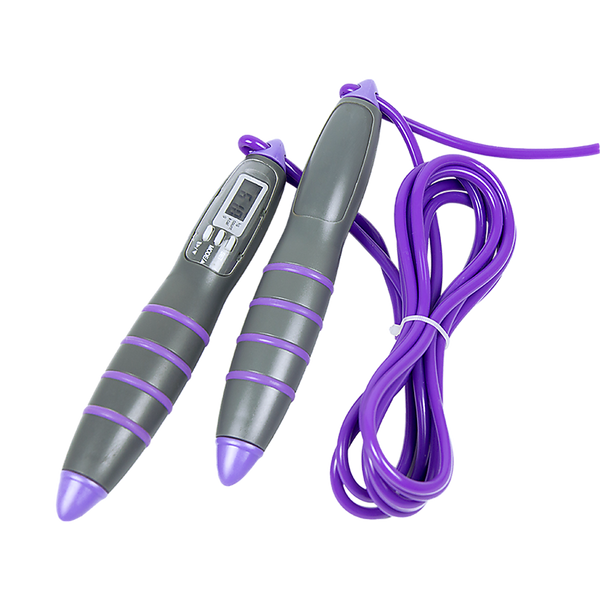 Digital LCD Skipping Jumping Rope - Purple