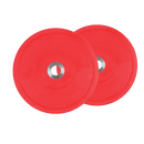 Set of 2 x 5KG PRO Olympic Rubber Bumper Weight Plates