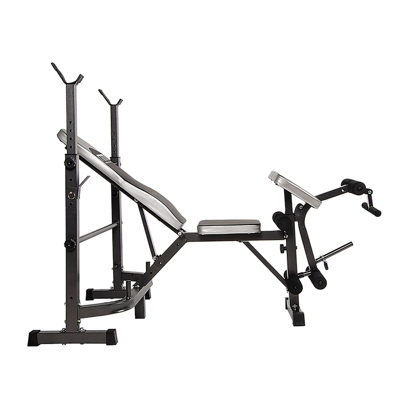 Multi Station Home Gym Weight Bench Press Leg Equipment Set Fitness Exercise