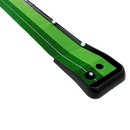 Indoor Practice Putting Green 2.5m Mat Inclined Ball Return Fake Grass 2 Holes