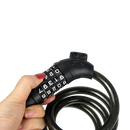 Security 5 Digit Combination Bike Cable Lock with Mounting Bracket