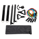 Exercise Pilates Bar Kit Resistance Bands Yoga Fitness Stretch Workout Gym