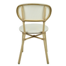 Skyler Style-savvy Outdoor Dining Chair Set of Two White