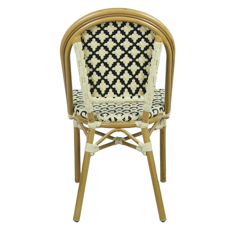 Lana Brown Outdoor Dining Chair Set