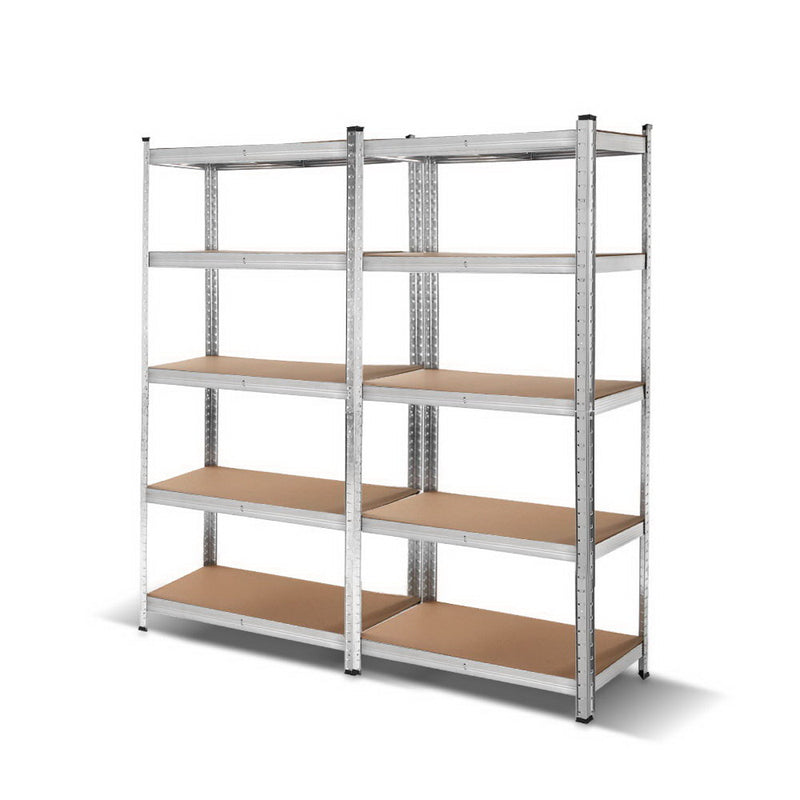 Giantz 2x1.8M Warehouse Shelving Rack Racking Garage Metal Storage Shelves