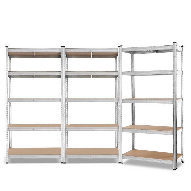 Giantz 3x1.8M Warehouse Shelving Rack Racking Garage Metal Storage Shelves