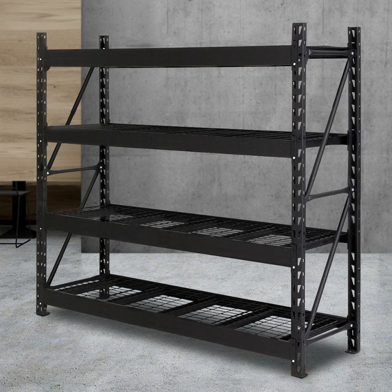 Giantz 2M Warehouse Racking Shelving Heavy Duty Steel Garage Storage Rack