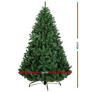 Jingle Jollys Christmas Tree 1.8M Xmas Tree Decorations Green 800 Tips