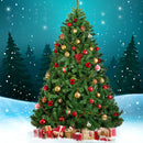 Jingle Jollys Christmas Tree 1.8M Xmas Tree Decorations Green 800 Tips