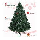 Jingle Jollys Christmas Tree 1.8M Xmas Tree Decorations Snowy 800 Tips